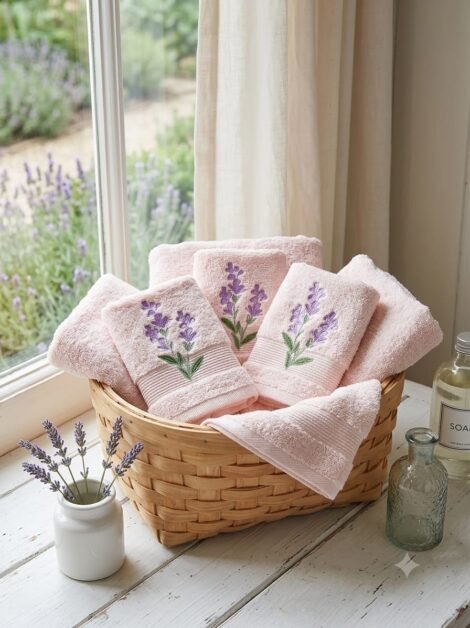 Blush Pink Face towel